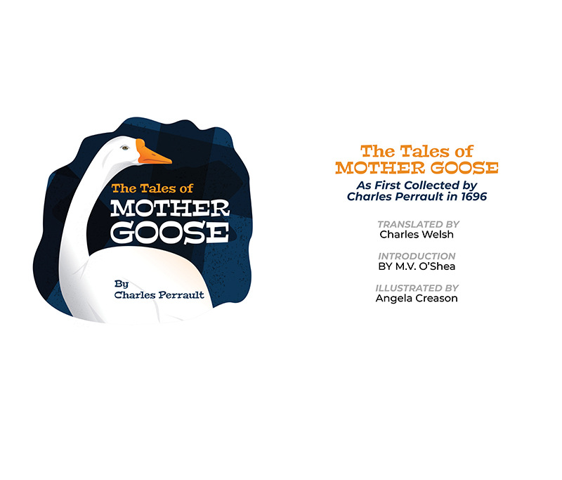 Mother Goose ePub title page spread